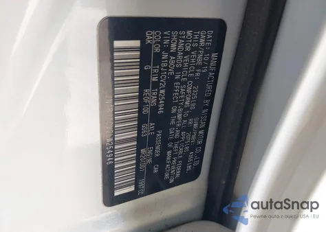 2020 Nissan Rogue Sport S Fwd Xtronic Cvt z USA, uszkodzony, nr VIN JN1BJ1CV2LW254946